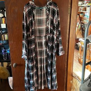 Torrid Size 4 Long flannel